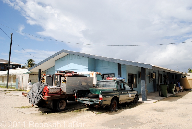 Ebeye police and fire station