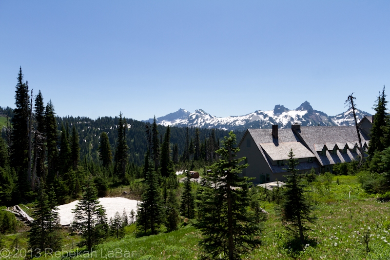 Tatoosh Range, part of Mt Rainier National Park, at Paradise Inn