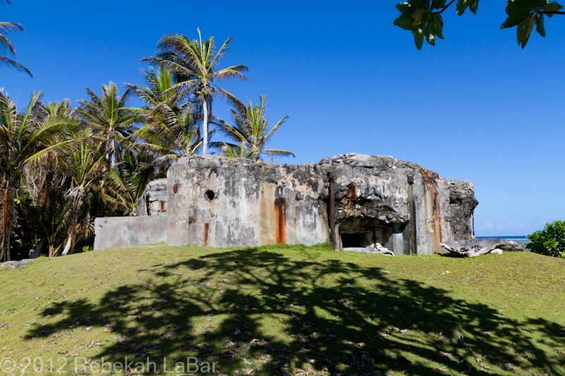 American WWII bunker