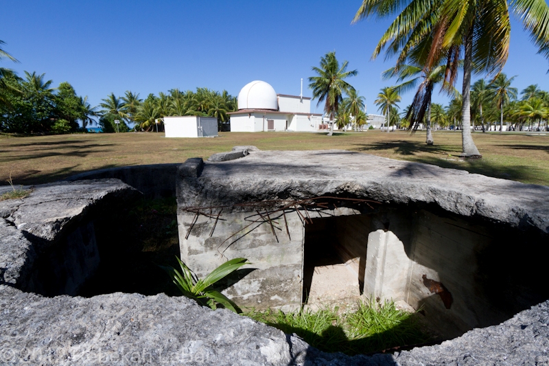 Remains of a WWII pillbox